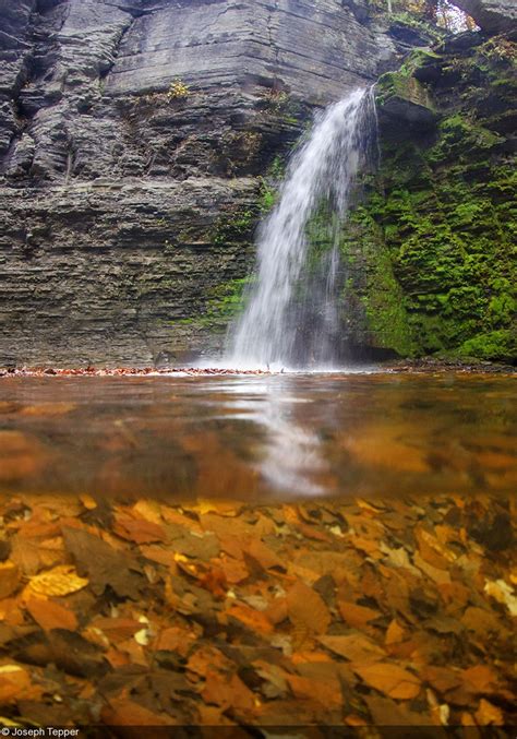 Falls In The Fall The Waterfalls Of Upstate New York