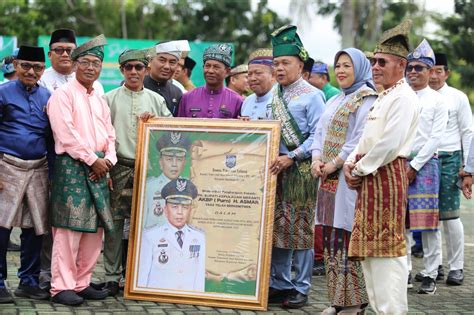 Plt Bupati Asmar Pimpin Apel Peringatan Hari Jadi Meranti