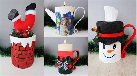 Manualidades Para Navidad Adornos Navide Os Reusando Latas