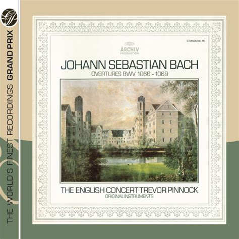 Bach J S Orchestral Suites Overtures BWV 1066 1069 Johann