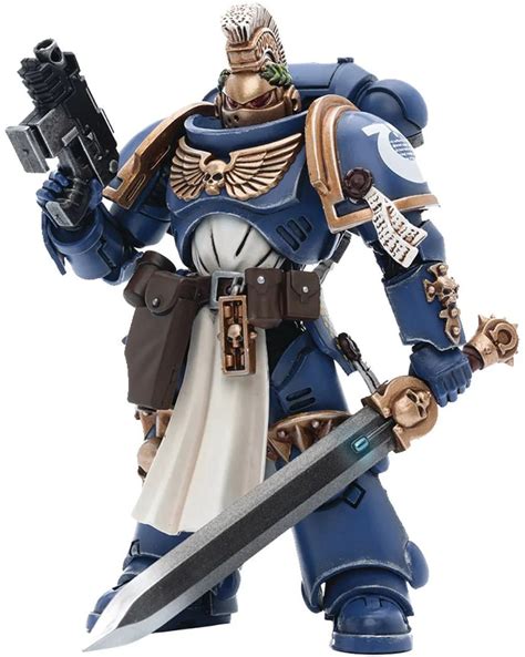 Joytoy Warhammer K Ultramarines Primaris Company Champion