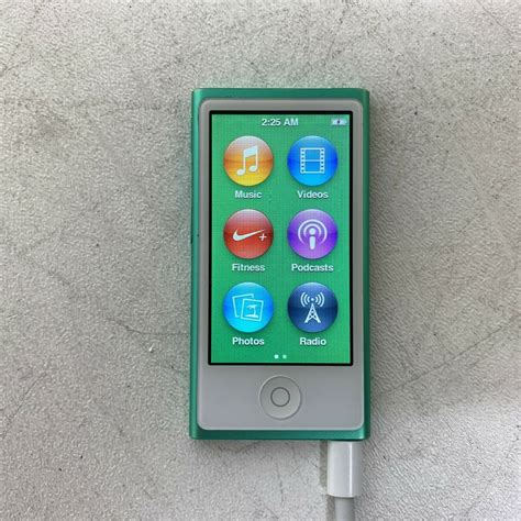 Apple Ipod Nano 7th Generation Green 16 Gb Md481lla A1446 Bad Batt Dynamic Computer Surplus