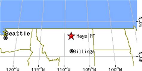 Hays, Montana (MT) ~ population data, races, housing & economy