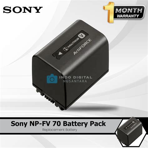 Jual BATERAI SONY NP FV70 Shopee Indonesia