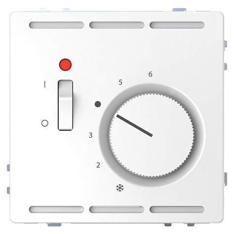 Merten System Design Raumthermostat Meg Lotoswei Gl Nzend