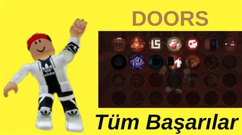 Doors daki tüm başarımları alıyorum Part 1 l Roblox Türkçe YouTube