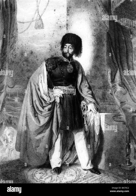 Sultan Mahmud Ii Of The Ottoman Empire Banque Dimages Noir Et Blanc