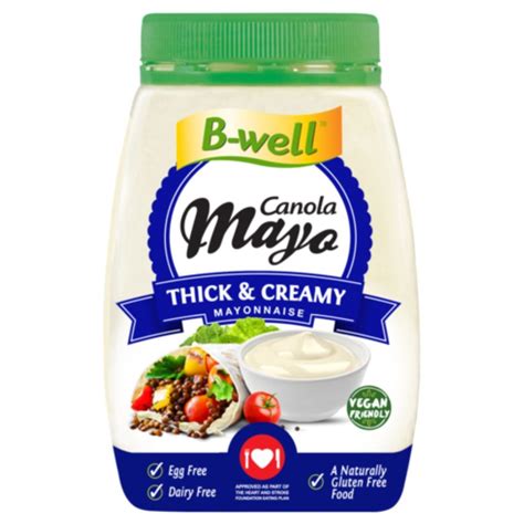 B Well Canola Mayo Thick And Creamy Mayonnaise 740gr Superb Hyper