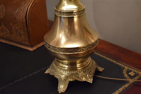 Proantic: Brass And Bronze Lamp