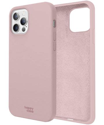 Happycase Apple Iphone Hoesje Siliconen Back Cover Roze Gsmpunt Nl