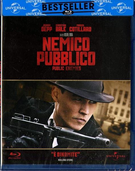 Nemico Pubblico Public Enemies Region Free Blu Ray Amazonca