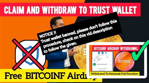 Free Airdrop To Trust Wallet How To Claim Free BITCOINF Airdrop To