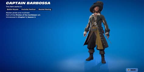 Best Pirates Of The Caribbean Skins In Fortnite Ranked