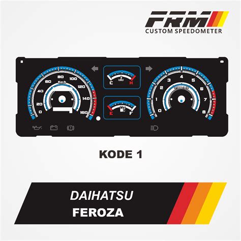 Jual Panel Speedometer Custom Daihatsu Feroza Shopee Indonesia