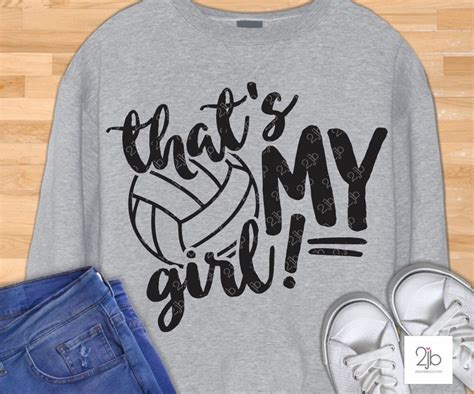 Volleyball Mom Svg That S My Girl Svg Volleyball Etsy Canada