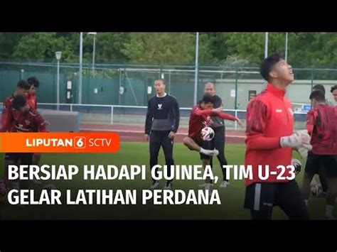 Timnas Indonesia U Gelar Latihan Perdana Jelang Laga Playoff Lawan