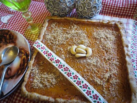 Alerte orange Tarte citrouille à la crème de cajou Le Cri d Amour