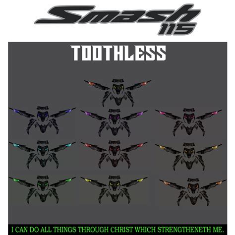 Smash Full Decals Toothless Concept Colored Shopee Philippines