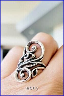 Retired James Avery Long Swirl Ring Size Gorgeous James Avery Ring