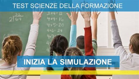 Test D Ingresso Scienze Della Formazione