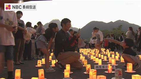 雲仙普賢岳の大火砕流から33年 追悼「いのりの灯」nbc長崎放送 Goo ニュース