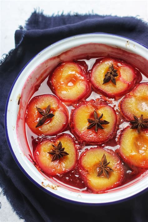 Roasted Plums With Star Anise Supper In The Suburbs