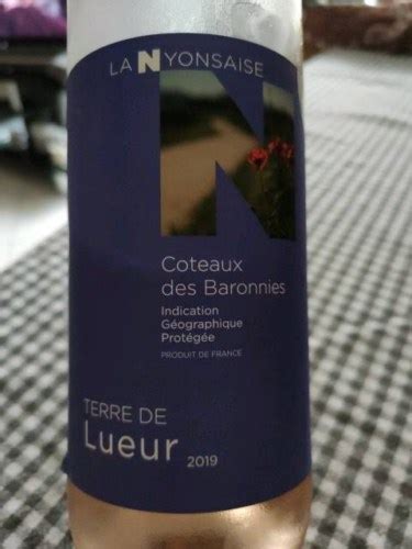 La Nyonsaise Terre de Lueur Coteaux des Baronnies Rosé Vivino US