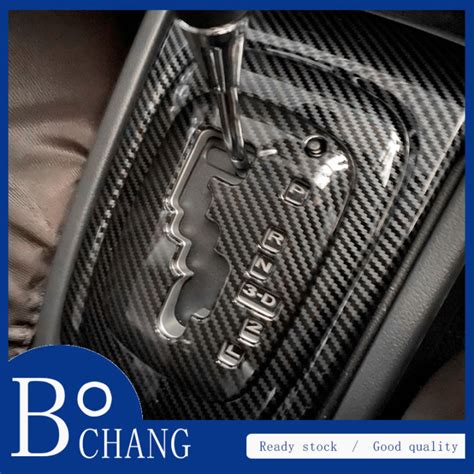 Bochang For Toyota Rush Carbon Fiber Pattern Car Gear Panel