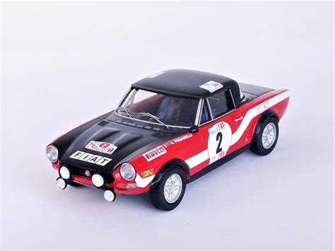 Fiat 124 Abarth Rallye Rali Internacional TAP 1973 Paganelli