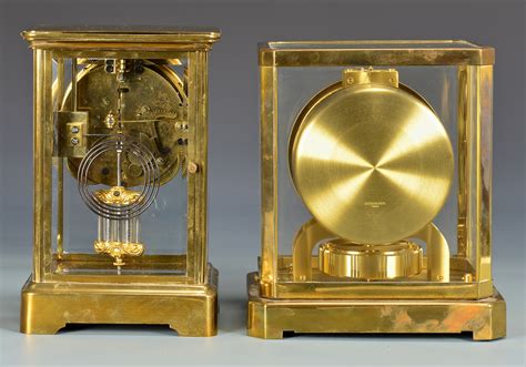 Lot 634 Atmos Clock And Ansonia Anniversary Clock Case Auctions