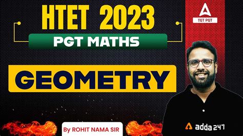 HTET PGT Maths Classes 2023 HTET PGT Maths Preparation