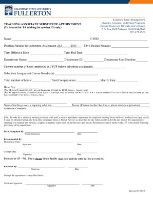 Fillable Online Hr Fullerton Ta Form New Letterhead Fax Email Print