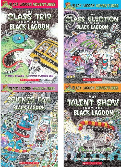 Black Lagoon Adventures Chapter Books Class Trip From The Black