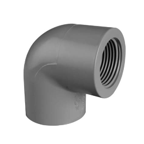 Era PVC Pipe Fitting Female Elbow Schedule 80 Slip X NPT With NSF Pw