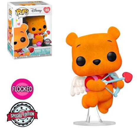 Winnie The Pooh 1008 Exclusivo Flocked Pop Funko Disney Funko Pop