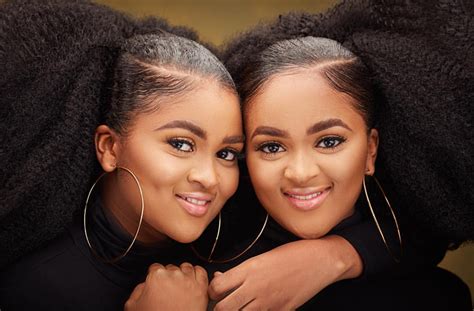 The Two Beautiful Nigerian Afro Twins Photo Shoot By Big H Studios