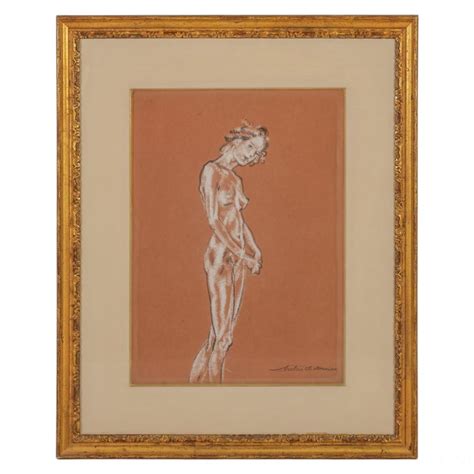 At Auction Arthur Bowen Davies Arthur Bowen Davies Nude Female Pastel