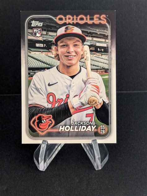 Topps Series Jackson Holiday Fun Face Variation Ssp Rc