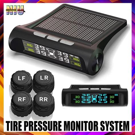 TPMS Car Tire Pressure Alarm Monitor System Internal Display