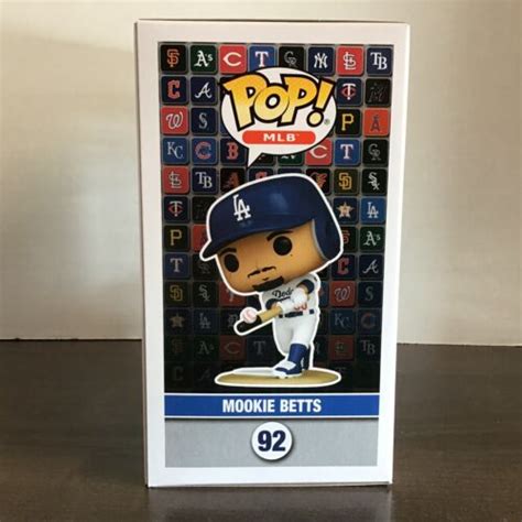 Funko Pop Mlb Los Angeles Dodgers Mookie Betts Funko Pop Vinyl Figure