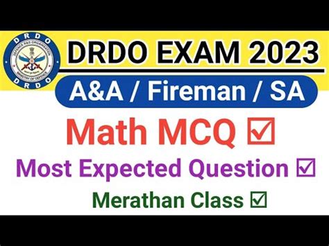 DRDO CEPTAM 10 A A Math Merathan Classes DRDO CEPTAM 10 A A Math Most