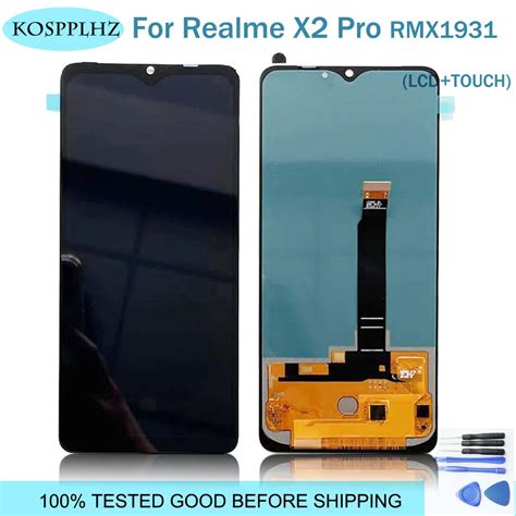 Kospplhz Pantalla Lcd Realme X2 Pro Lcd Display Touch Screen Sensor