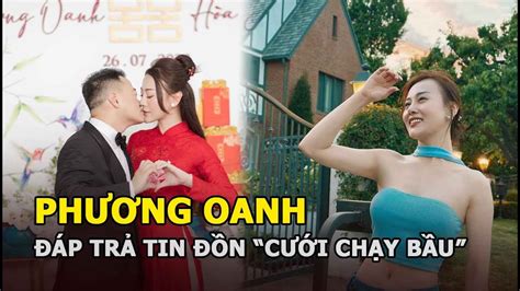 Phương Oanh đáp trả tin đồn cưới chạy bầu khoe eo thon đập tan dư