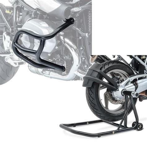 Set Engine Guard For BMW R NineT Pure 17 22 Motoguard Crash Bar