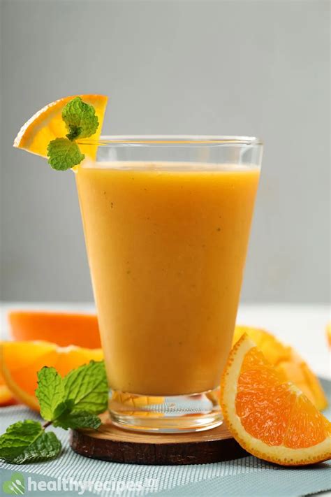 Mango Orange Smoothie Recipe Vegan Dairy Free And Sugar Free