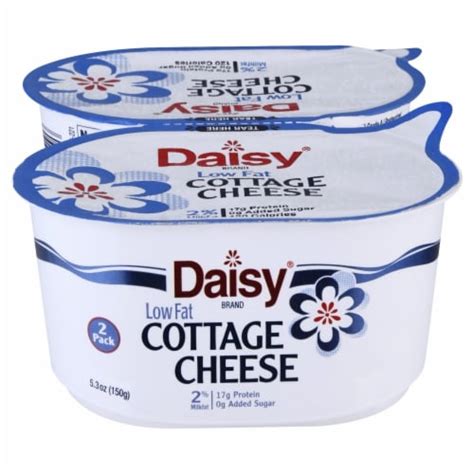 Daisy Low Fat 2 Cottage Cheese 2 Ct 5 3 Oz Harris Teeter