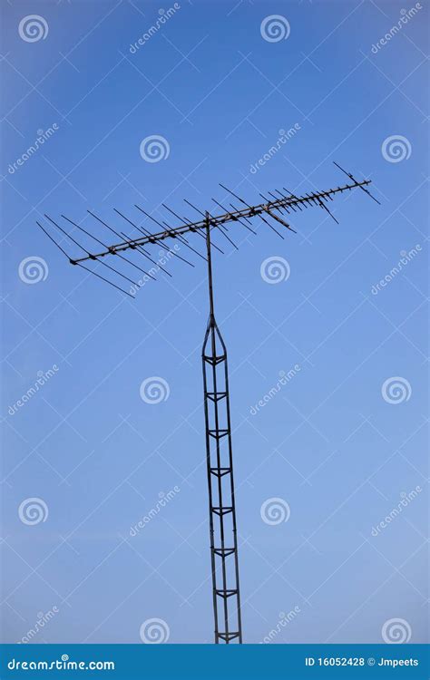 Analog Television Antenna And Tower Royalty Free Stock Photos - Image ...