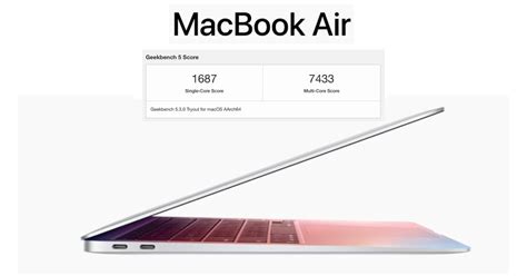 Macbook Air M Geekbench Macbook Pro