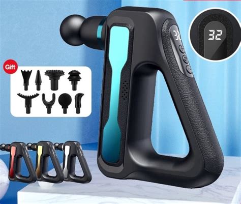 32 Speed Triangle Massage Gun The Budol Squad T Ideas And Lazada Finds Philippines