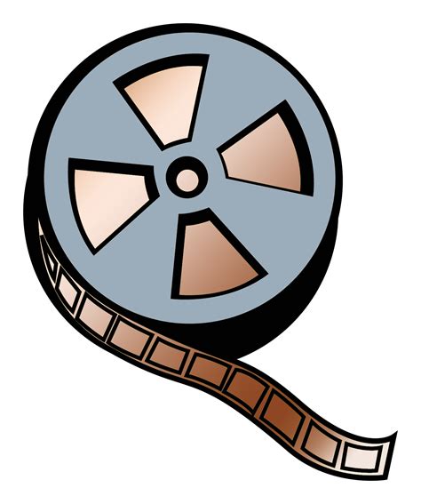 Movie Reel Vector - ClipArt Best